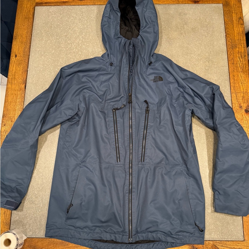 The North Face Mens Shredder Dry vent Shell Jacket Blue Size Large